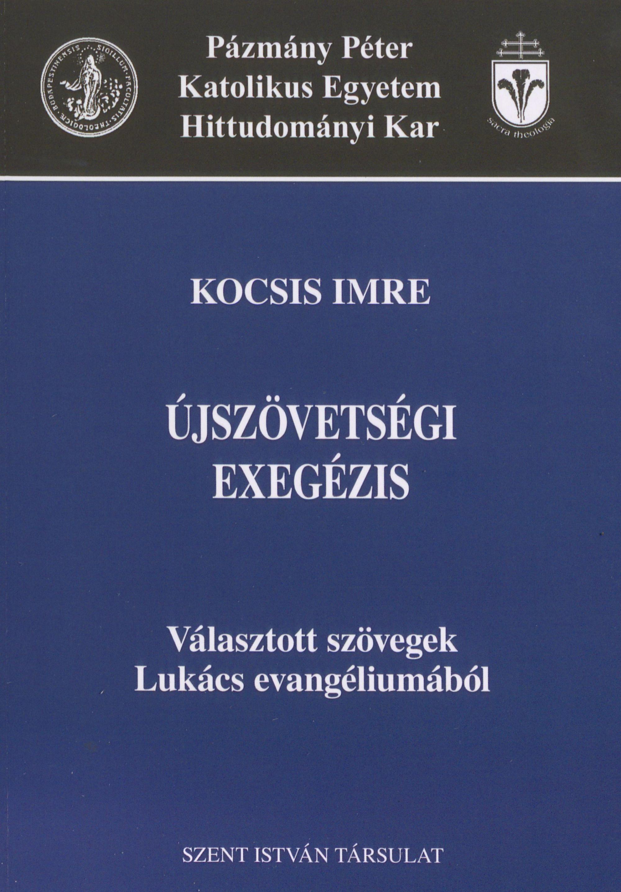 Kocsis Imre: Újszövetségi exegézis